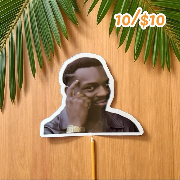 Funny Meme Sticker – Roll Safe “Think About It” Reaction - Picture 1 of 1